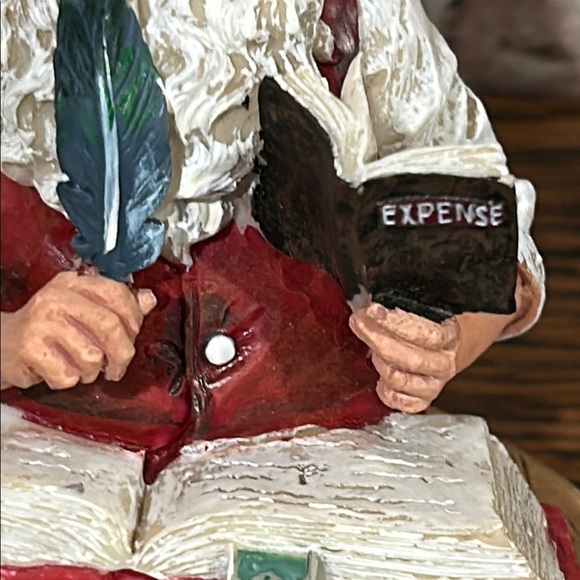 Norman Rockwell Santa stocking holder - Picture 7 of 10